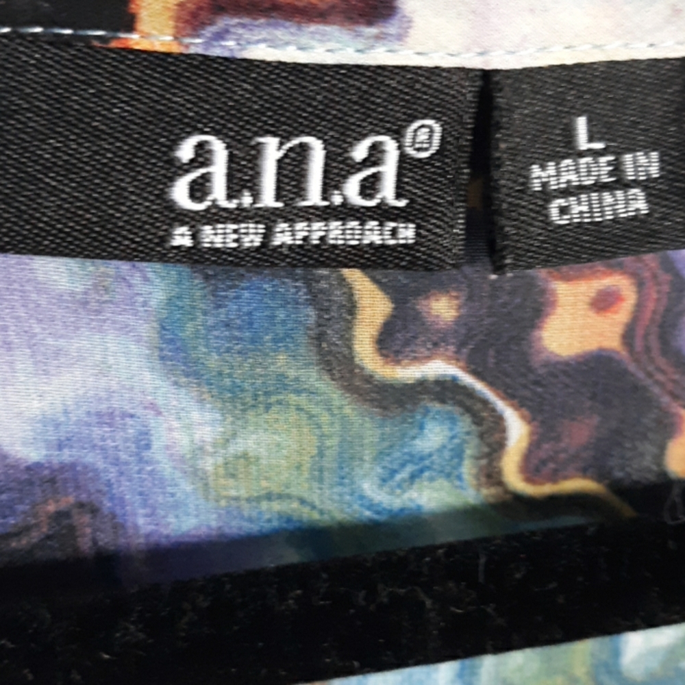 Multicolored pattern blouse - Picture 3 of 6